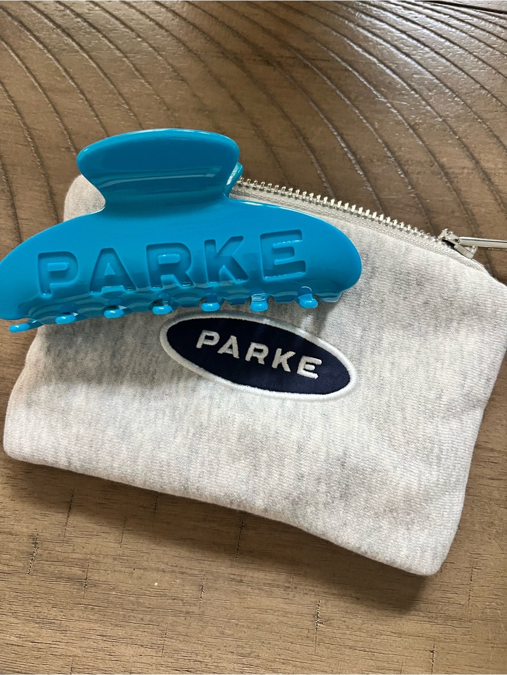 PARKE Bright Blue Hair Claw Clip for Women